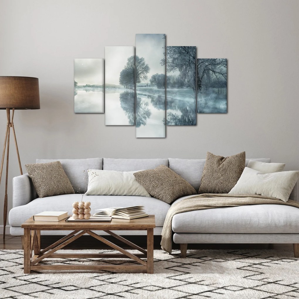 Téli természet képe (150x105 cm)