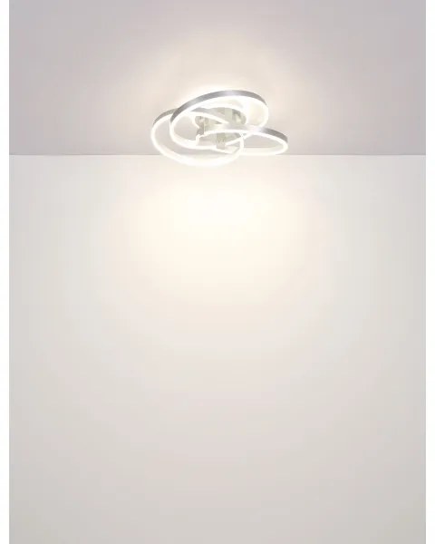 Globo 67163-56 - LED Dimmelhető mennyezeti lámpa HERWIG LED/56W/230V + távirányító