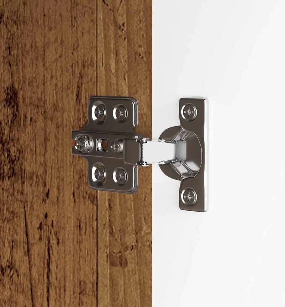 Fürdőszoba mosdószekrény Öreg fa 60 x 30 x 60 cm Faanyag