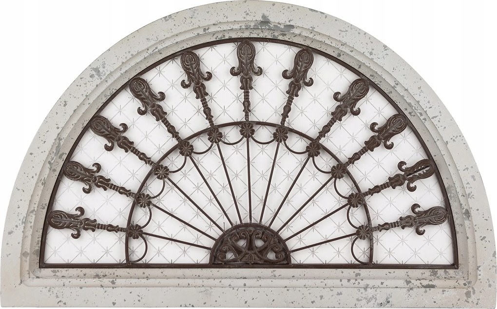 Provence-i Fa Fém Fali Dekoráció