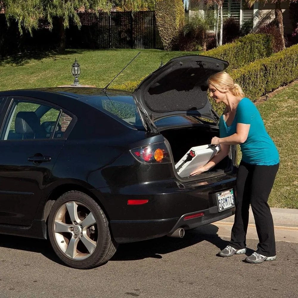 FRANKE Összecsukható catering/kempingasztal, beállítható magasság