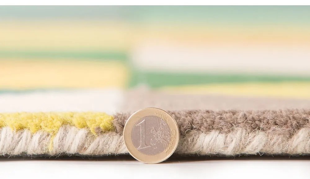 Prism gyapjú szőnyeg, 60 x 2330 cm - Flair Rugs