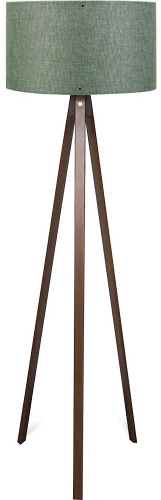 Állólámpa AYD 1xE27/40W/230V barna/zöld