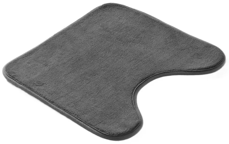 Antracitszürke fürdőszobai kilépő WC-hez 45x45 cm Vitamine – douceur d'intérieur