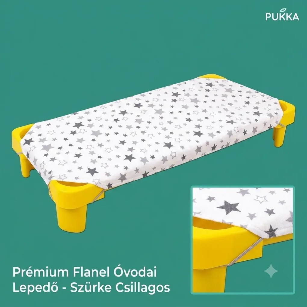 Puha flanel ovis lepedő sarokgumival