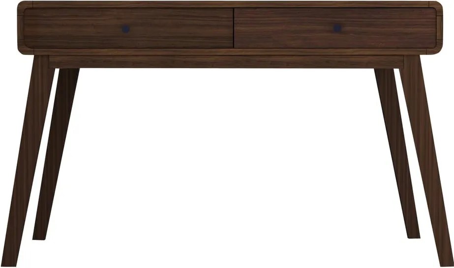 Íróasztal diófa dekorral 50x120 cm Cassie – Støraa