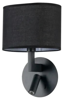 Brilagi - DAYA LED fali lámpa 1xE14/40W/230V + LED/3W fekete