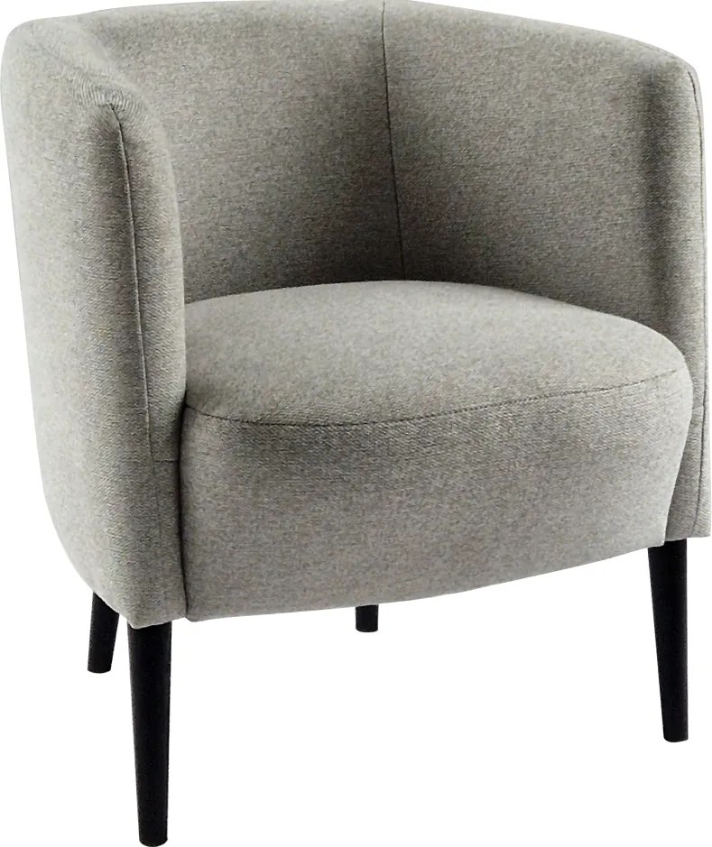 Fotel, világosszürke/fekete, ALIEN