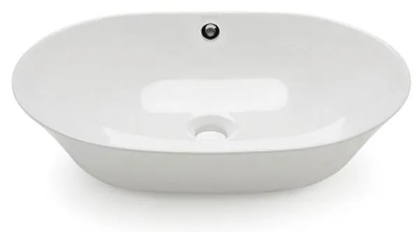 Bathco 4038 - Pulton elhelyezhető mosdó TOULOUSE 59x42 cm porcelán/fehér