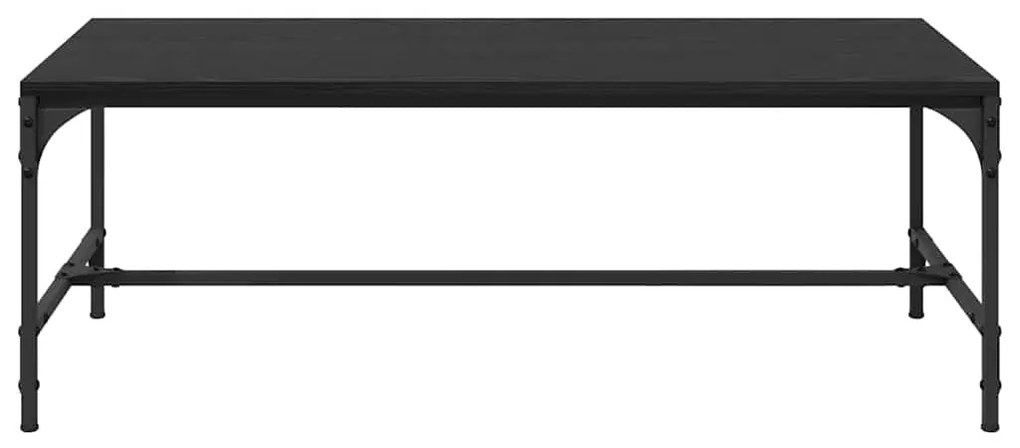 Dohányzóasztal Fekete tölgy 100 x 50 x 35 cm Faanyag