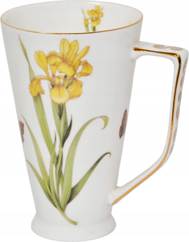 Bögre Kubas Kerámia bögre 0.4l Írisz Virágok