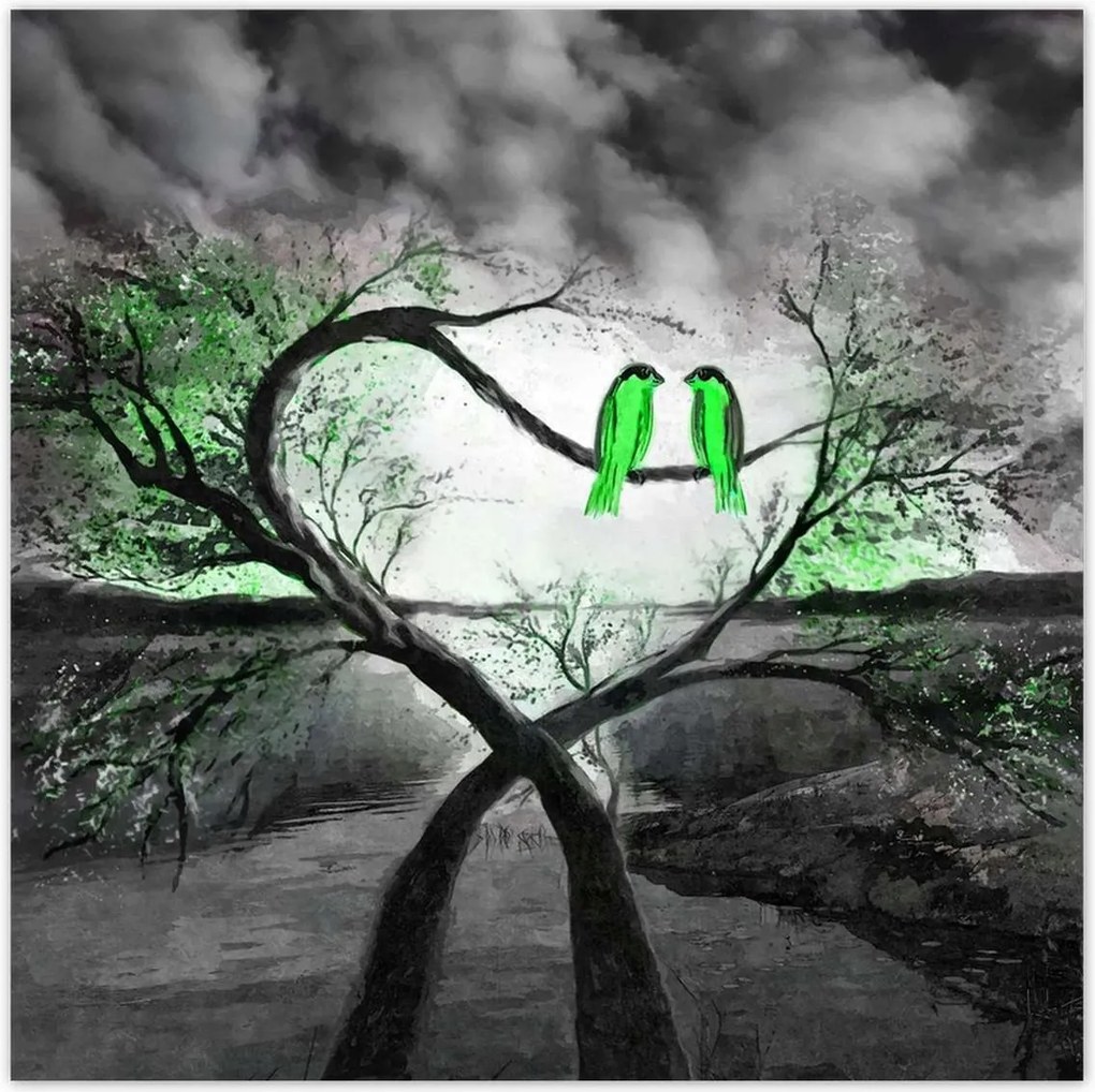 Poszterek 100x100 Randevú a holdfényben