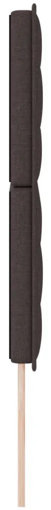 Fejtámla Sötétbarna 140 cm Szövet