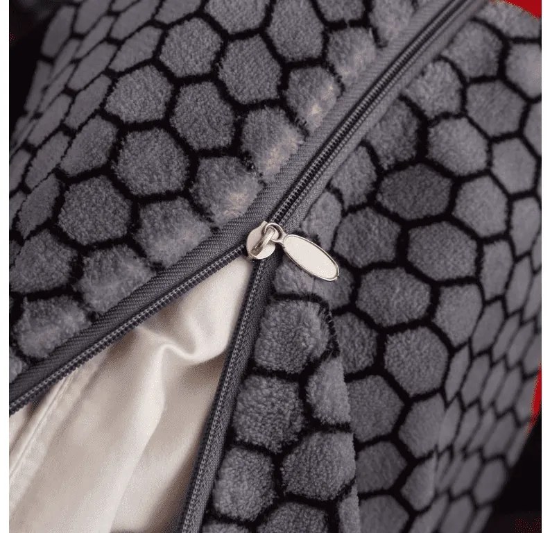 Mikroplüss ágyneműhuzat ZORINO szürke Ágyneműhuzat mérete: 70 x 80 cm | 140 x 200 cm