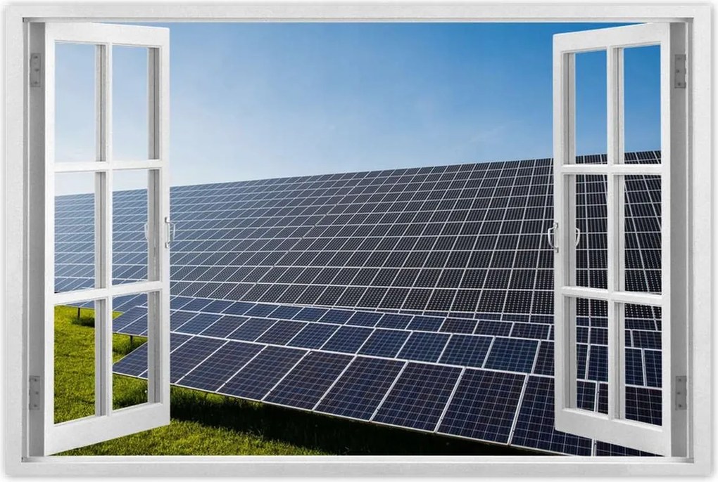 Poszterek 90x60 Napelemek Foto Sun