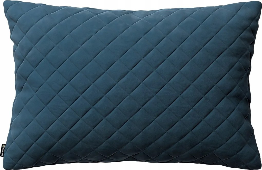 Steppelt párnahuzat porosz kék velvet 60x40