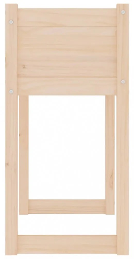 tömör fenyő növénytartó 78x40x81 cm