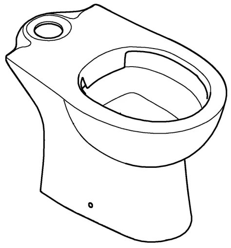 GROHE 39349000 - Álló mosdó BAU CERAMIC 356 × 600 × 400 mm kerámia/fehér