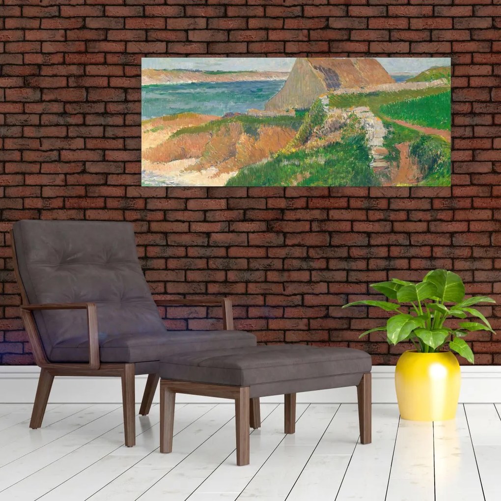 Kép - Henri Moret, The Island of Raguenez, Brittany, reprodukciók (120x50 cm)