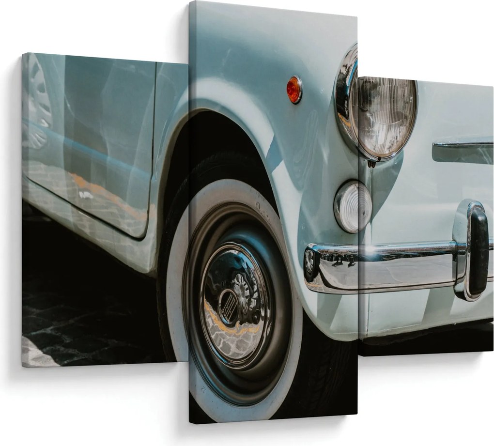 Kép - Fiat retro autó (90x60 cm)