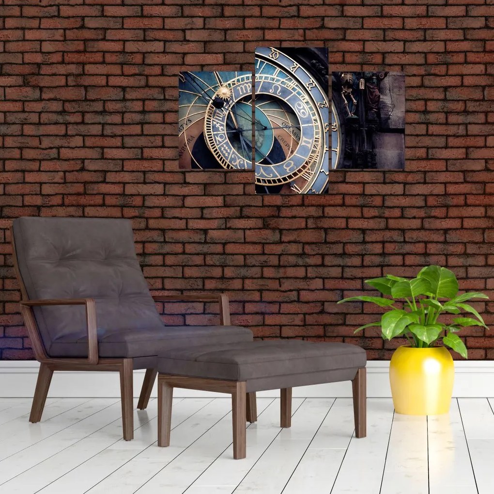 Kép - Orloj, Prága (90x60 cm)