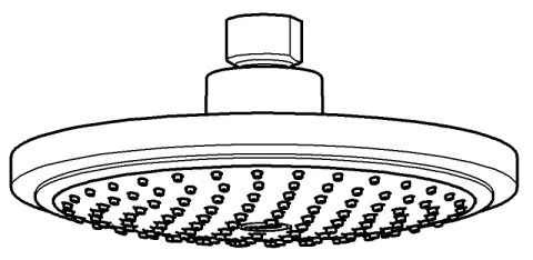 GROHE 27492000 - Zuhanyfej EUPHORIA COSMOPOLITAN O 180 mm fényes króm