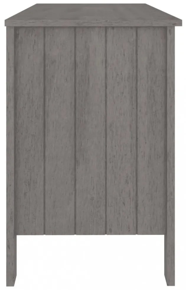 HAMAR világosszürke tömör fenyőfa íróasztal 113 x 50 x 75 cm