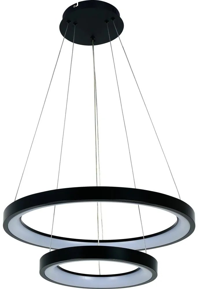 Brilagi - LED dimmelhető kábeles függeszték FALCON SLIM LED/68W/230V átm. 50 cm fekete +DO