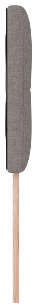 Fejtámla Gombos Taupe 90 cm Szövet