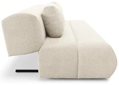 FANO kinyitható háromszemélyes kanapé, krémszínű