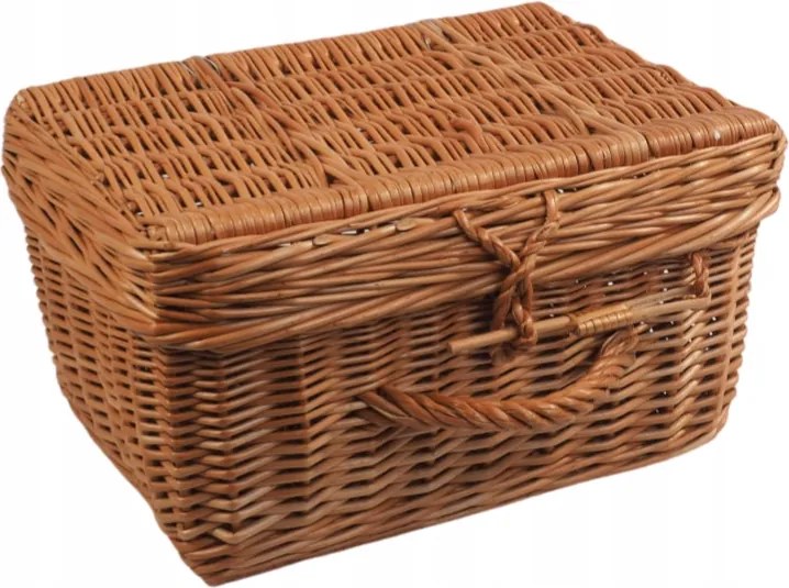 Piknik láda Fonott piknik kosár Közepes