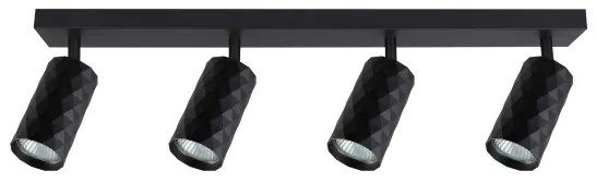 Brilagi - SELE DIAMANT spotlámpa 4xGU10/30W/230V fekete