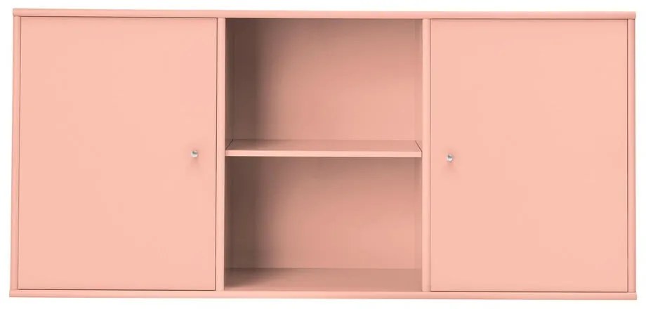 Rózsaszín függő komód 133x61x42 cm Mistral – Hammel Furniture