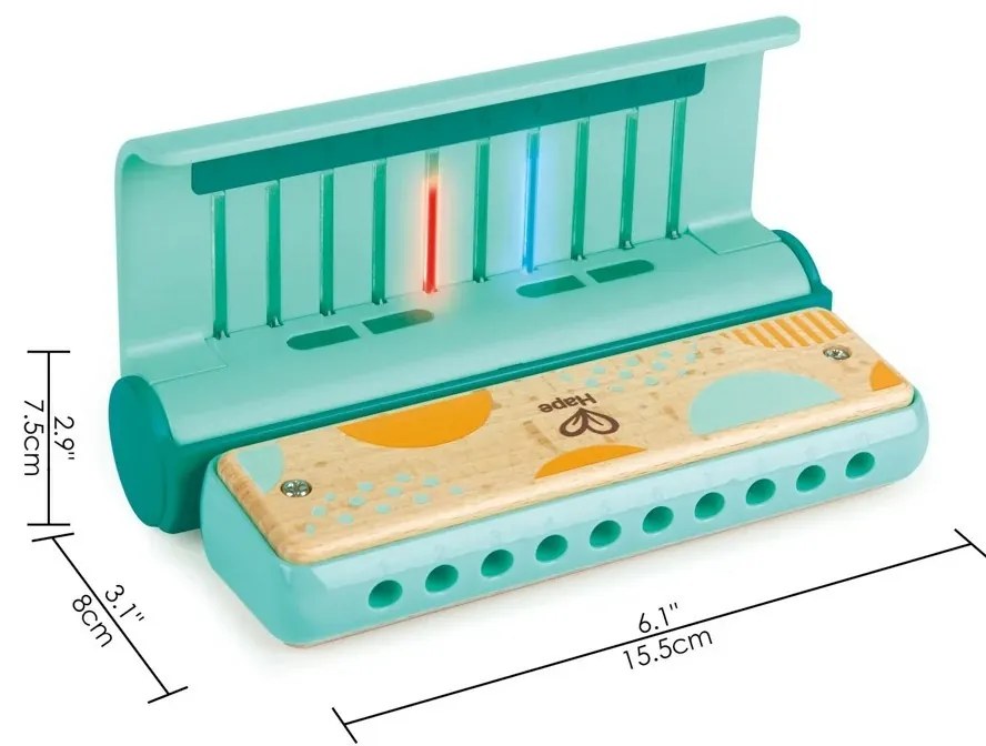 Hape Learn with Lights Harmonica