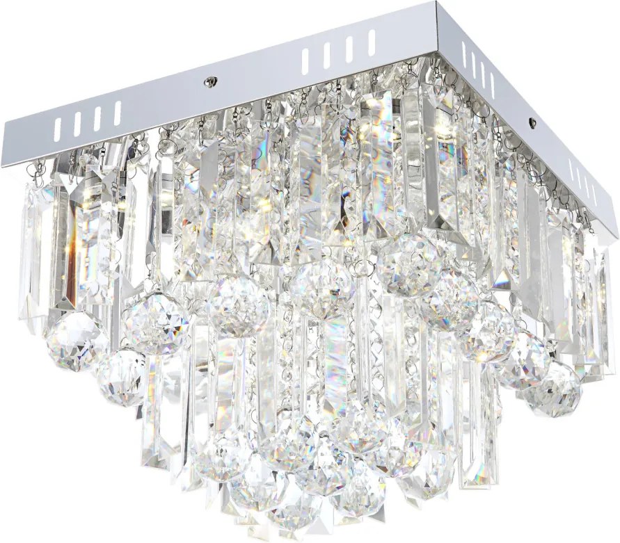 Mennyezeti Lámpa Kristály CLEO GLOBO-68594-6A