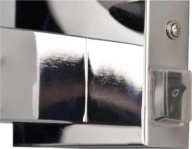 Ezüstszínű fali lámpa ø 14 cm Kula – Trio