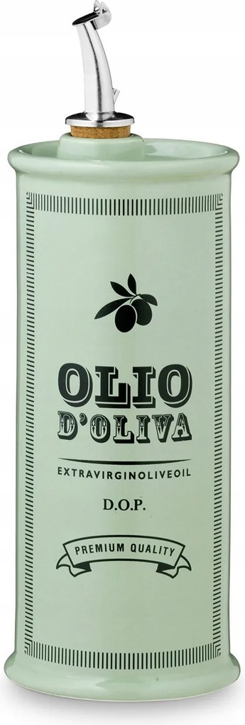 Oliera Vintage Verde 500 ml Kerámia Olívaolaj palack, Olaszország