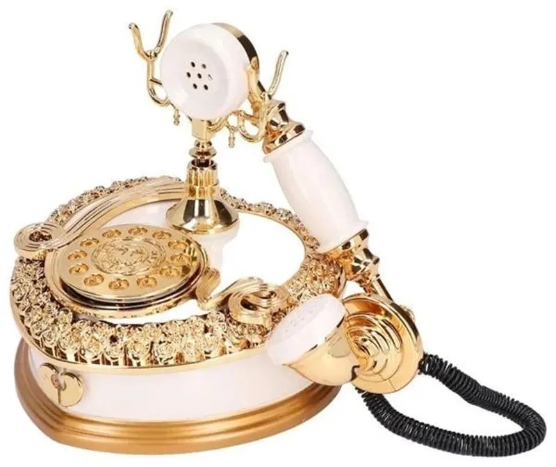Vintage Szív Alakú Retro Luxus Telefon Zenedoboz Ékszertartó Doboz Tökéletes ajándék Karácsonyra