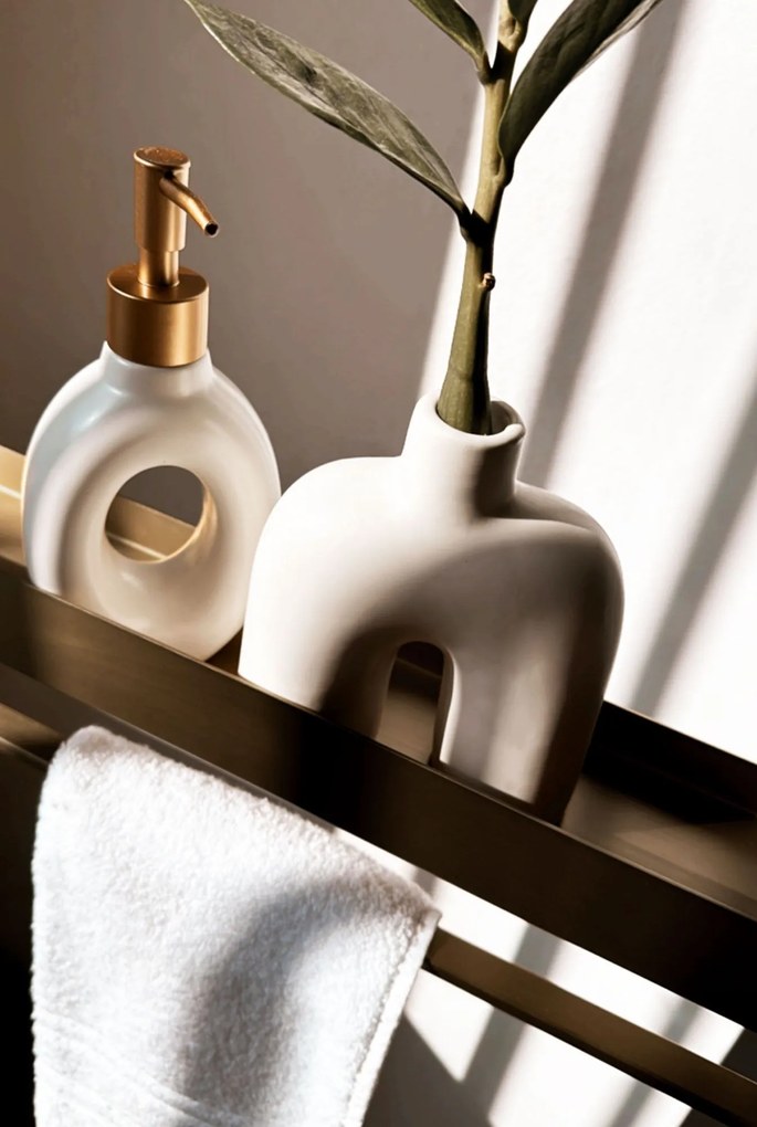 Fürdőszobai polc SF01 60cm gold brush