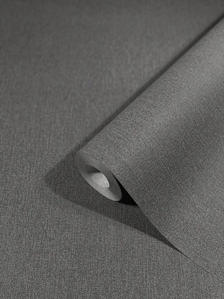 Szürke Tapéta A Szobába Dekoratív Textúrával Mosható Vinil Tapéta