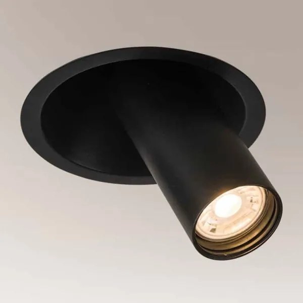 Shilo 7804 - Beépíthető spotlámpa YAKUMO 1xGU10//MR11/15W/230V fekete