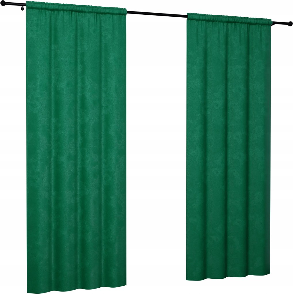 Sima, matt függöny 140x240 bársony függöny, kész bársony függöny ráncolóval