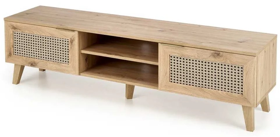 Rustico TV állvány, artisan tölgy
