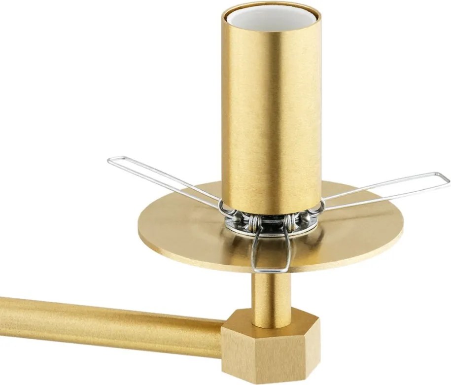 ARGON 6307 PALOMA Glamour Csillár Opál szőnyeg, Csiszolt sárgaréz E14 IP20