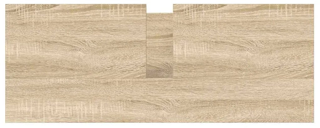 vidaXL sonoma tölgy fürdőszobai mosdószekrény fiókokkal 90x34,5x60 cm