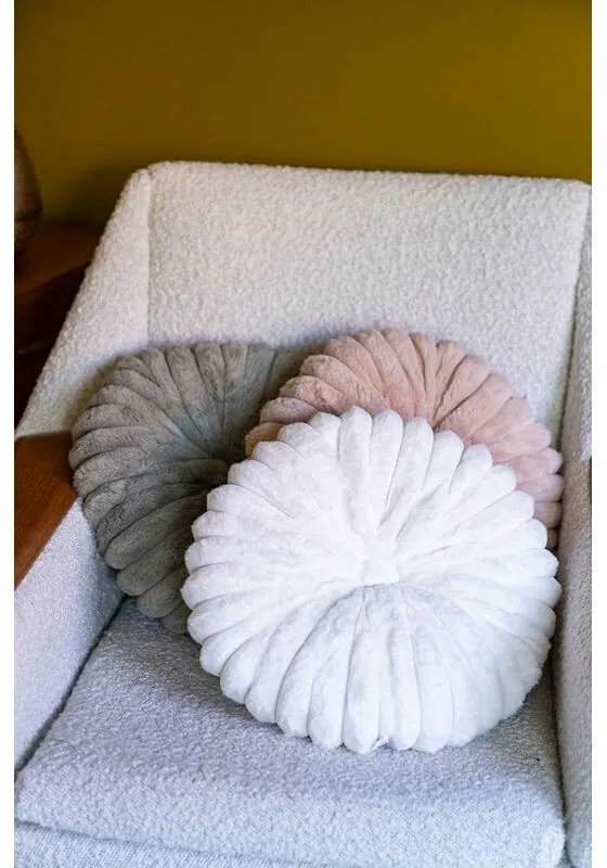 Flower párna szürke, átmérő 38 cm