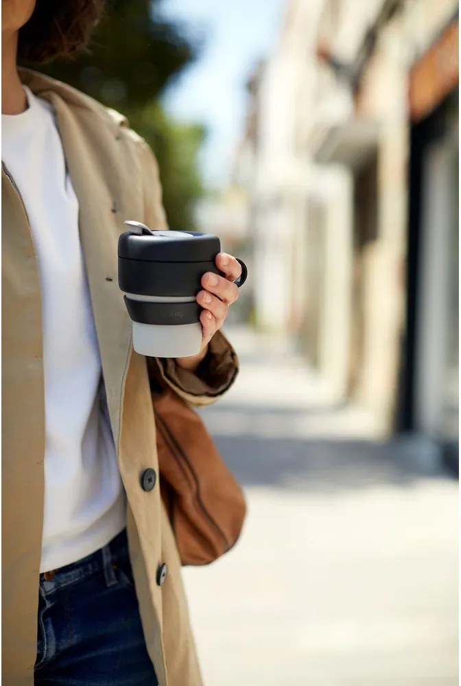 Fekete termobögre 400 ml To Go – Lékué