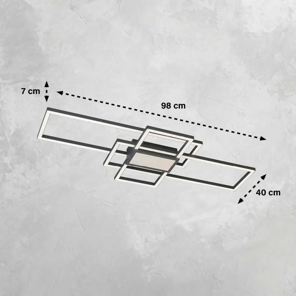 Fischer&Honsel Seth 21368 Süllyesztett mennyezeti lámpa 1x35W/LED 2700K 6000 lm IP20