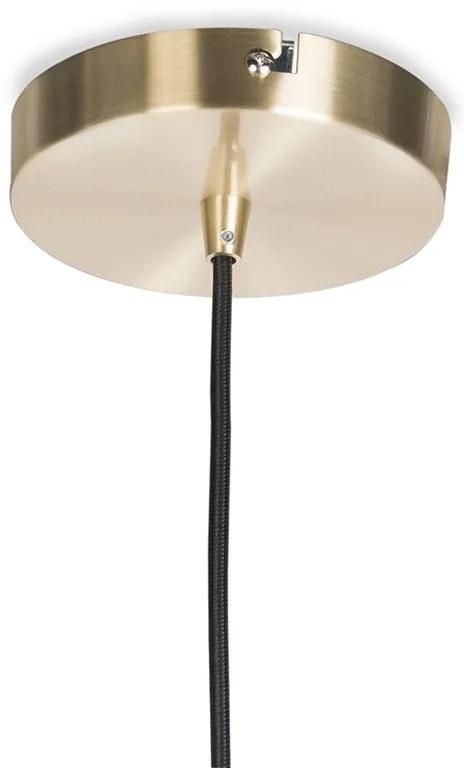 Okos függőlámpa sárgaréz füstüveggel 30 cm WiFi-vel, ST64 - Ball