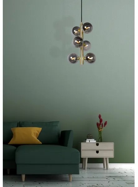 Lucide 45474/06/02 - Csillár zsinóron TYCHO 6xG9/28W/230V